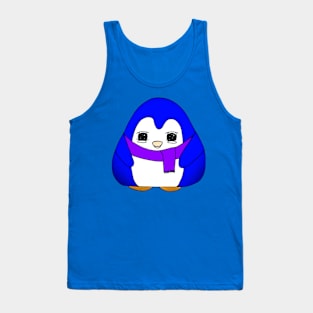 Blueberry Gum Drop Penguin Tank Top